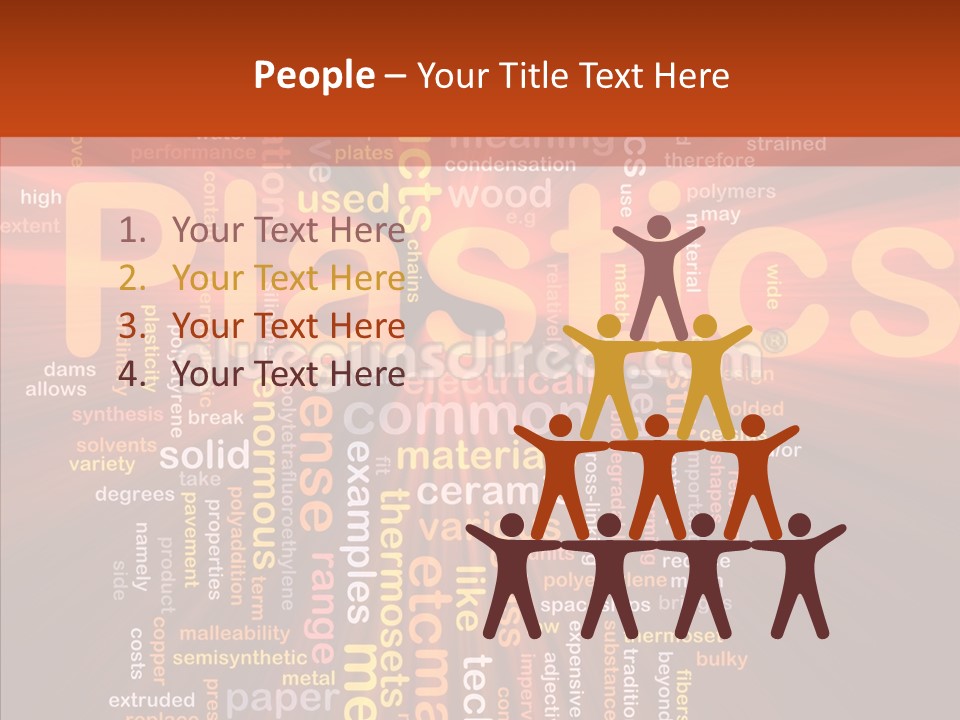 Chains Melt Shiny PowerPoint Template