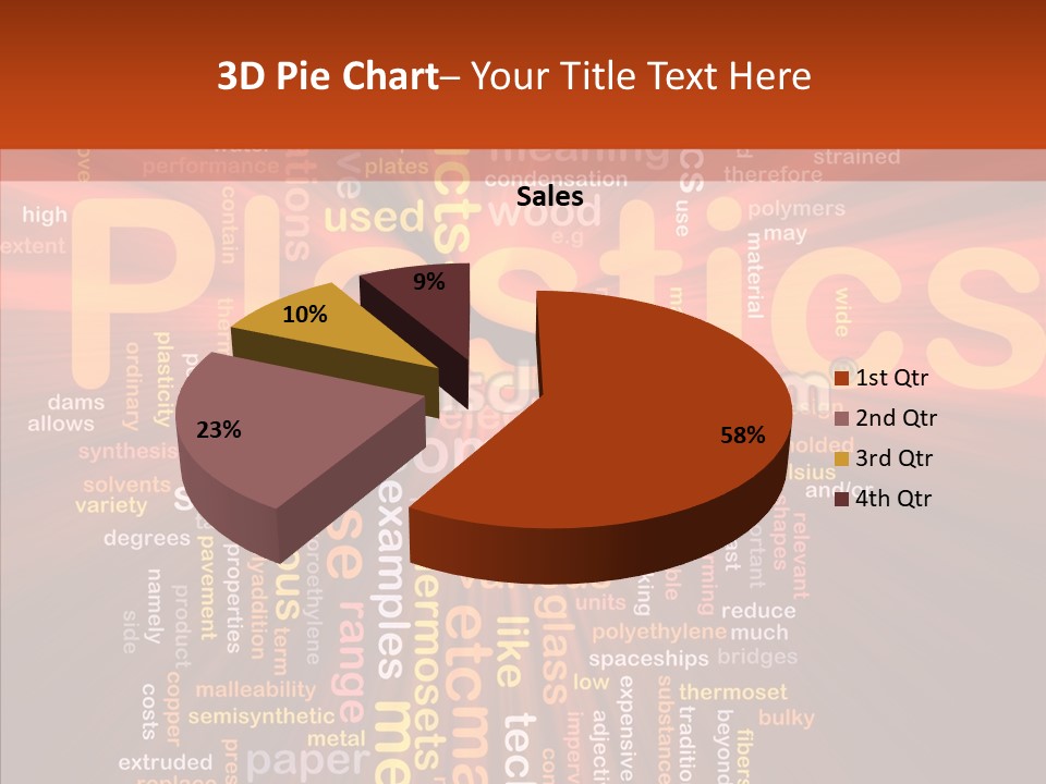 Chains Melt Shiny PowerPoint Template