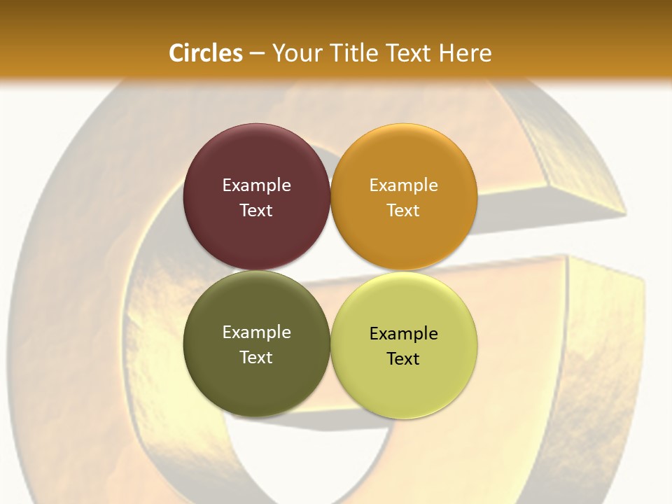 Economy Finance Cubism PowerPoint Template