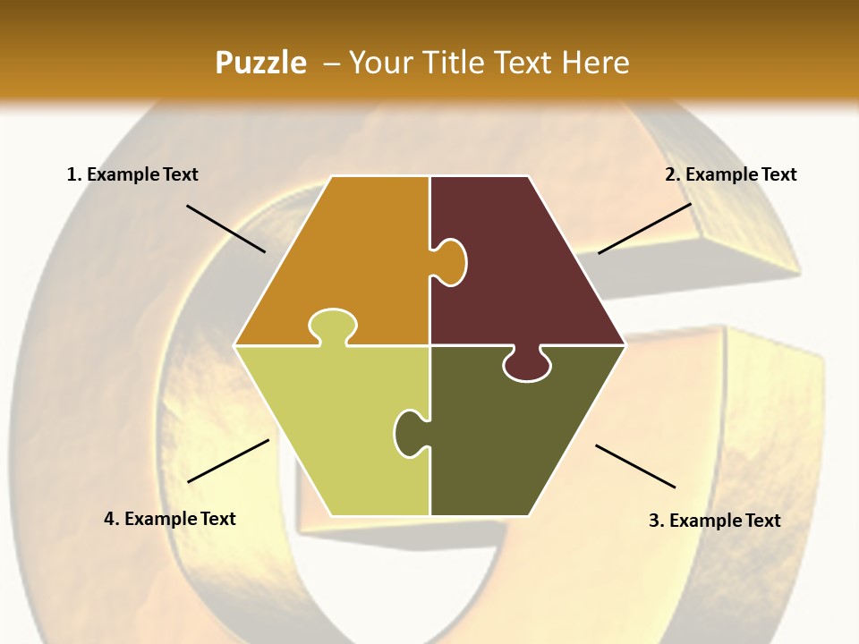Economy Finance Cubism PowerPoint Template