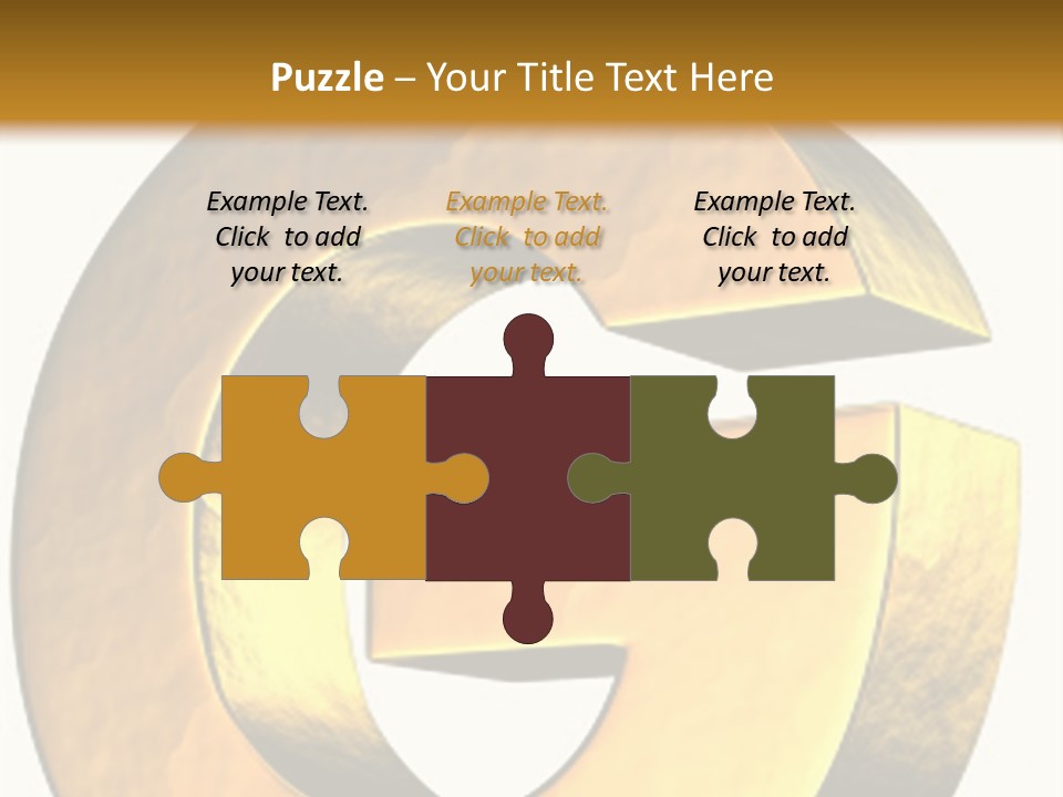 Economy Finance Cubism PowerPoint Template