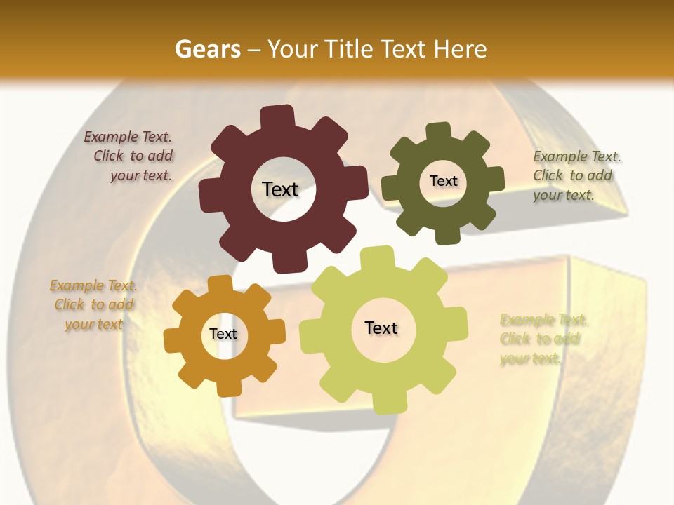 Economy Finance Cubism PowerPoint Template