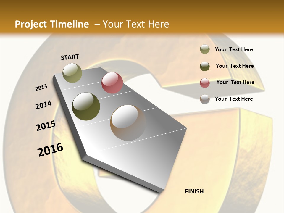 Economy Finance Cubism PowerPoint Template