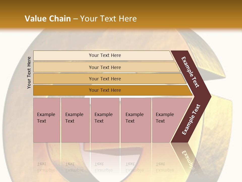 Economy Finance Cubism PowerPoint Template