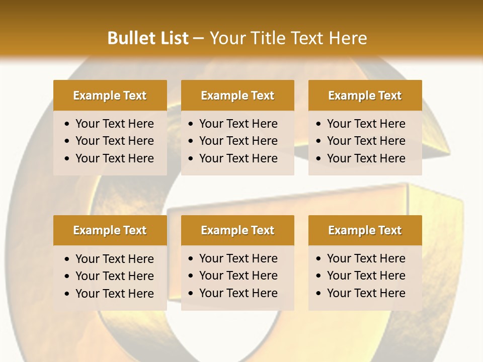 Economy Finance Cubism PowerPoint Template