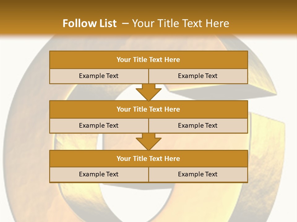 Economy Finance Cubism PowerPoint Template