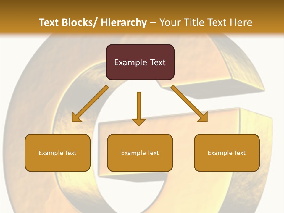 Economy Finance Cubism PowerPoint Template