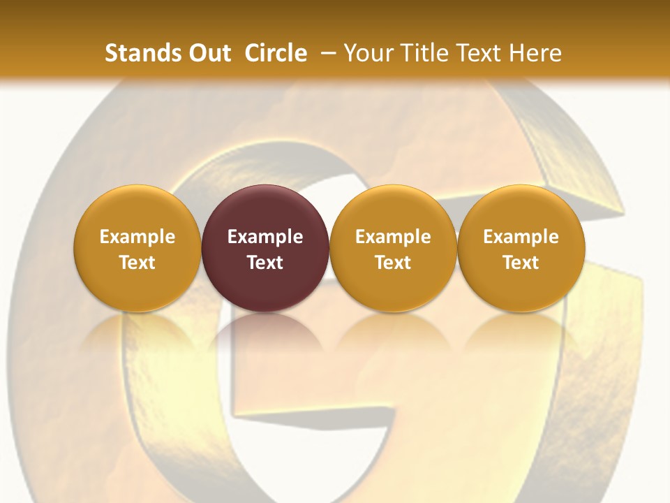 Economy Finance Cubism PowerPoint Template