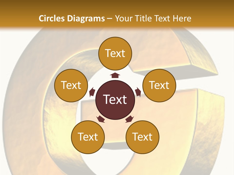 Economy Finance Cubism PowerPoint Template