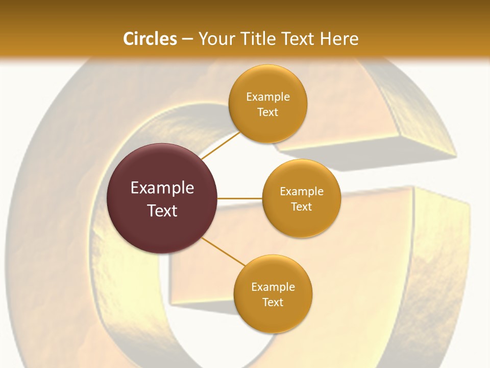 Economy Finance Cubism PowerPoint Template