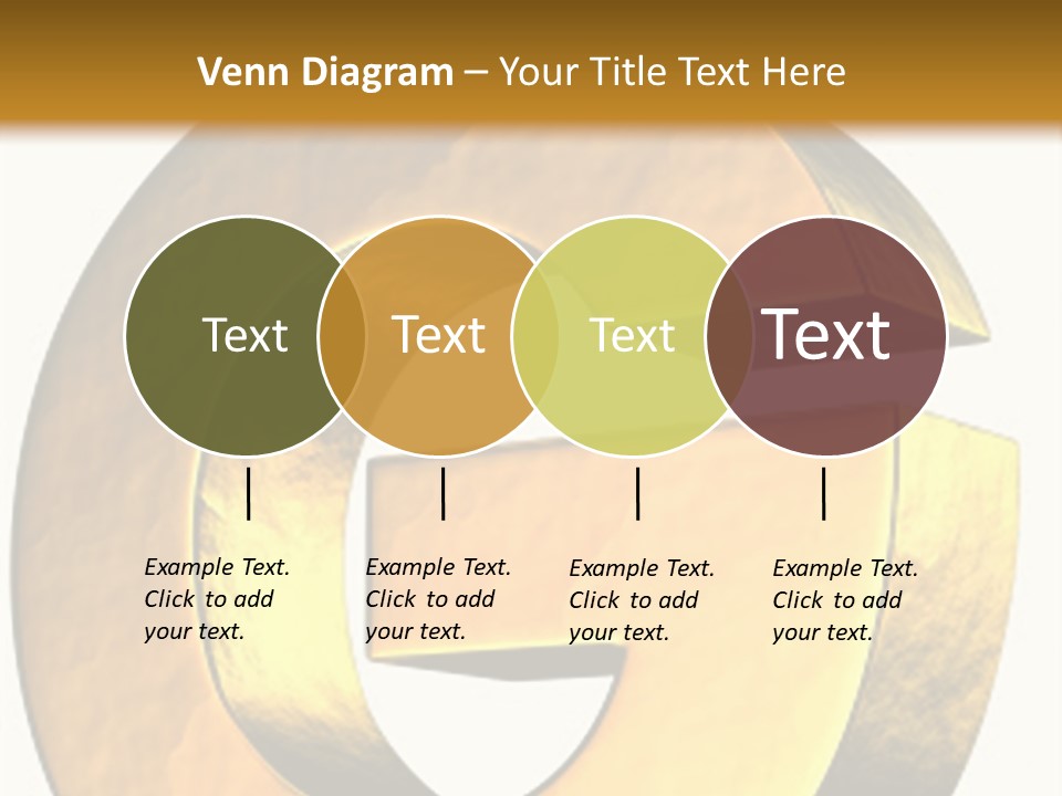Economy Finance Cubism PowerPoint Template