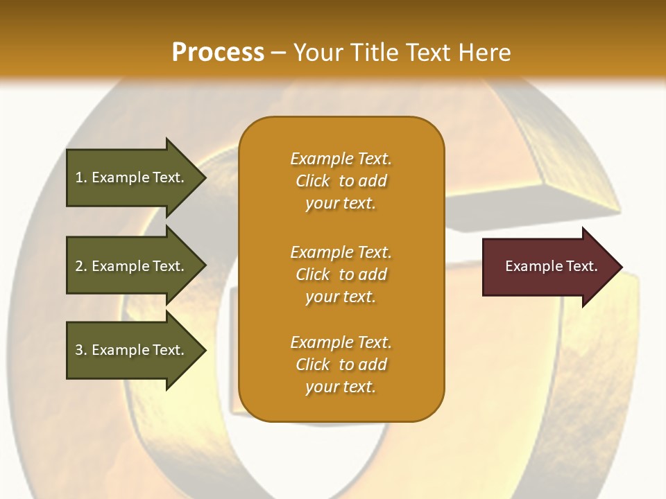 Economy Finance Cubism PowerPoint Template