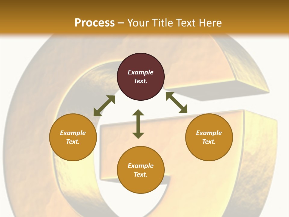 Economy Finance Cubism PowerPoint Template