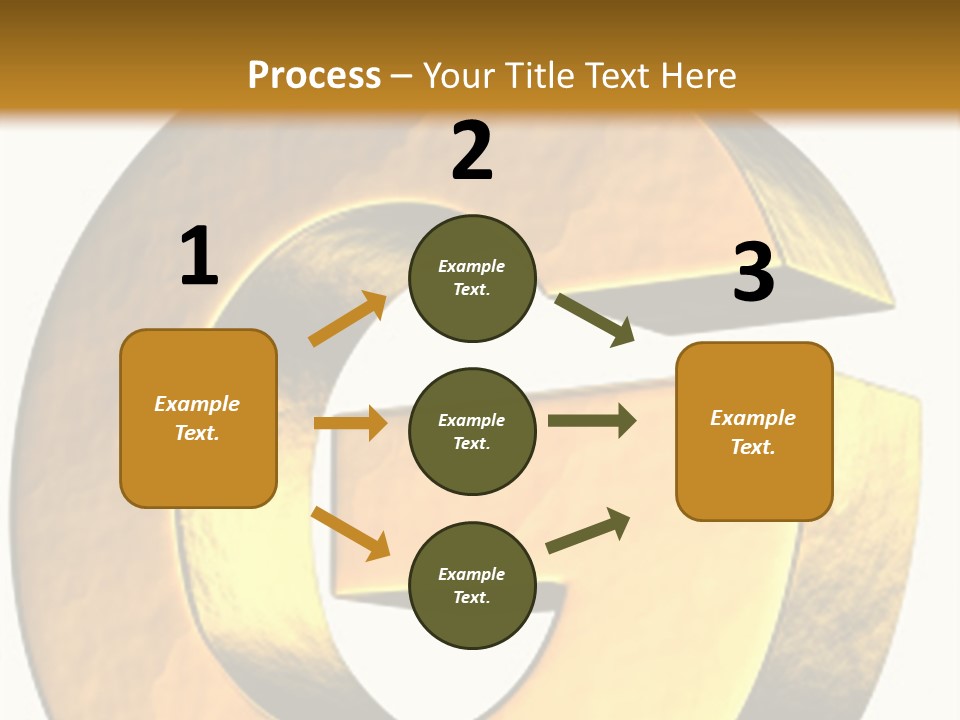 Economy Finance Cubism PowerPoint Template