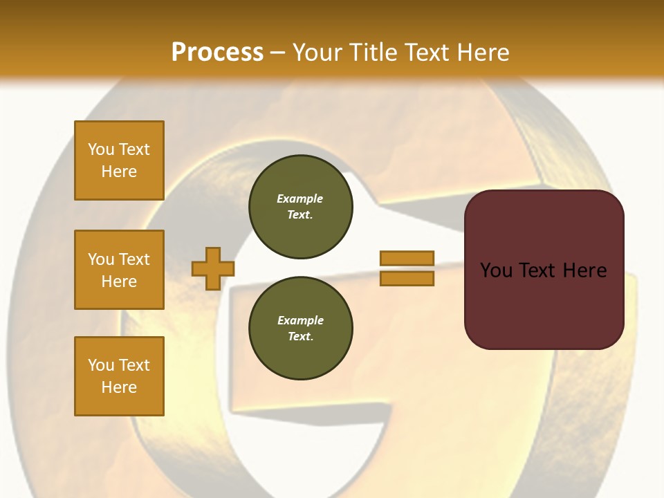 Economy Finance Cubism PowerPoint Template