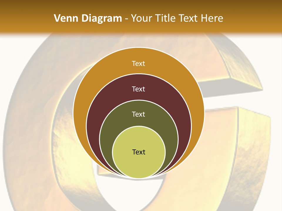 Economy Finance Cubism PowerPoint Template