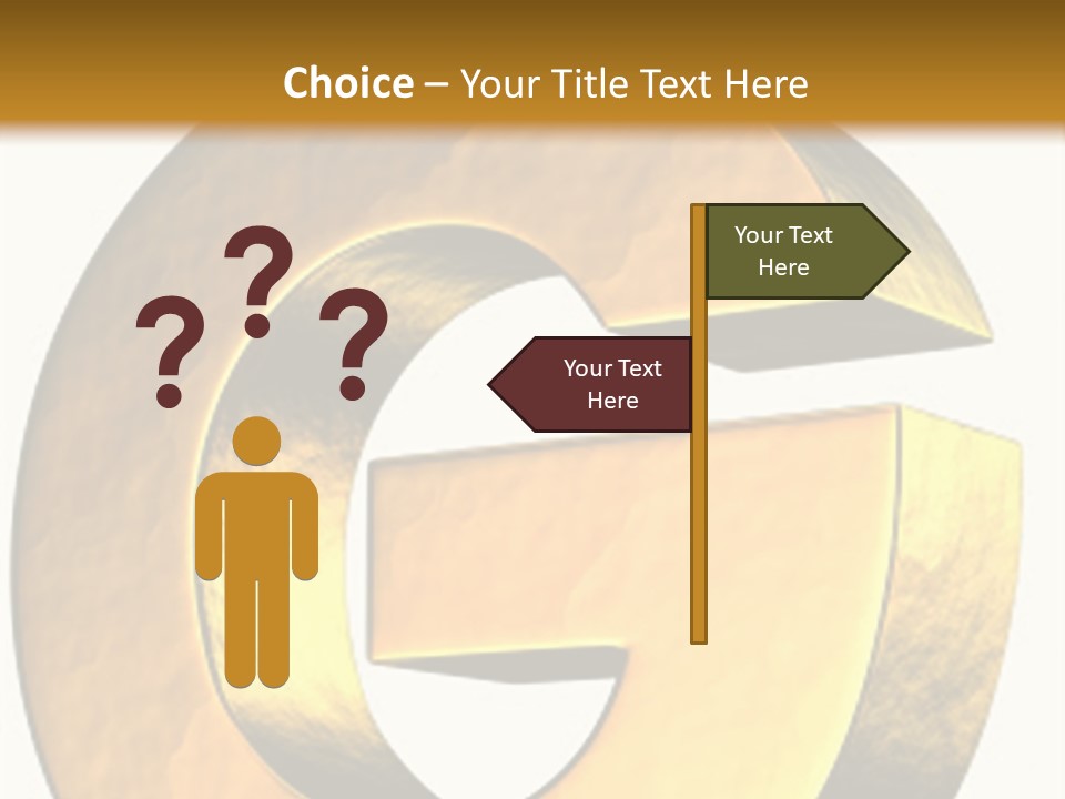 Economy Finance Cubism PowerPoint Template