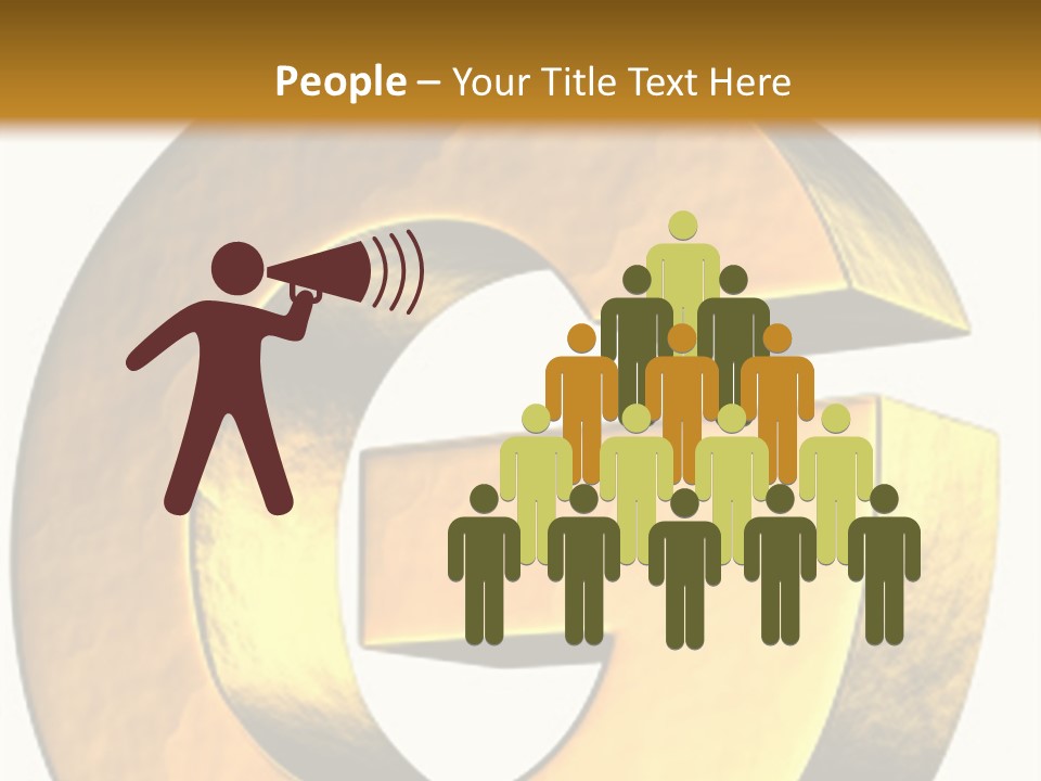 Economy Finance Cubism PowerPoint Template