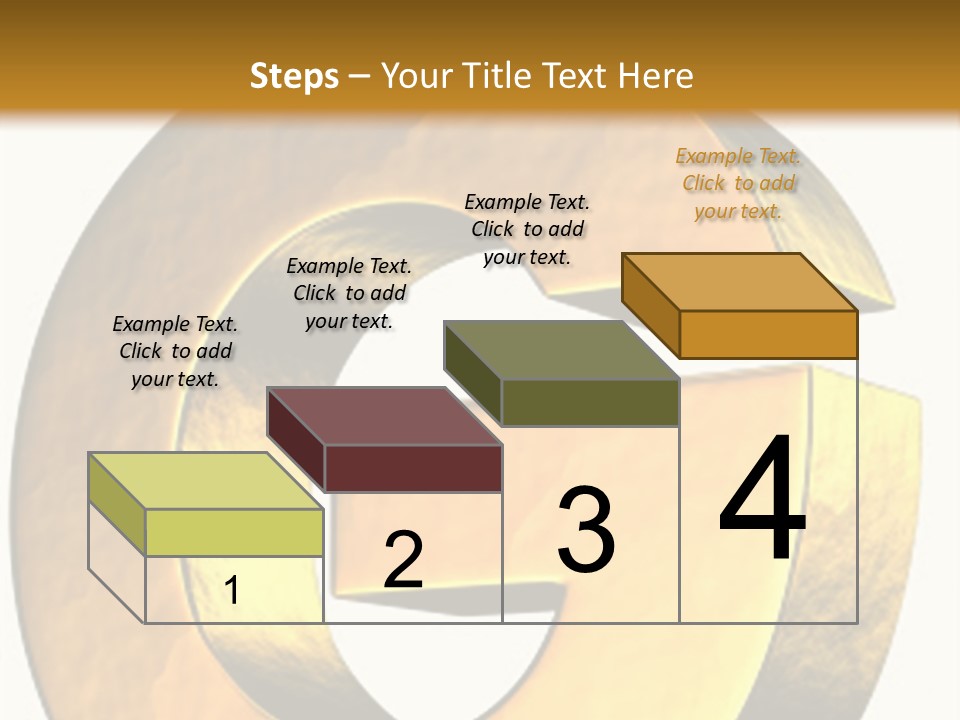 Economy Finance Cubism PowerPoint Template