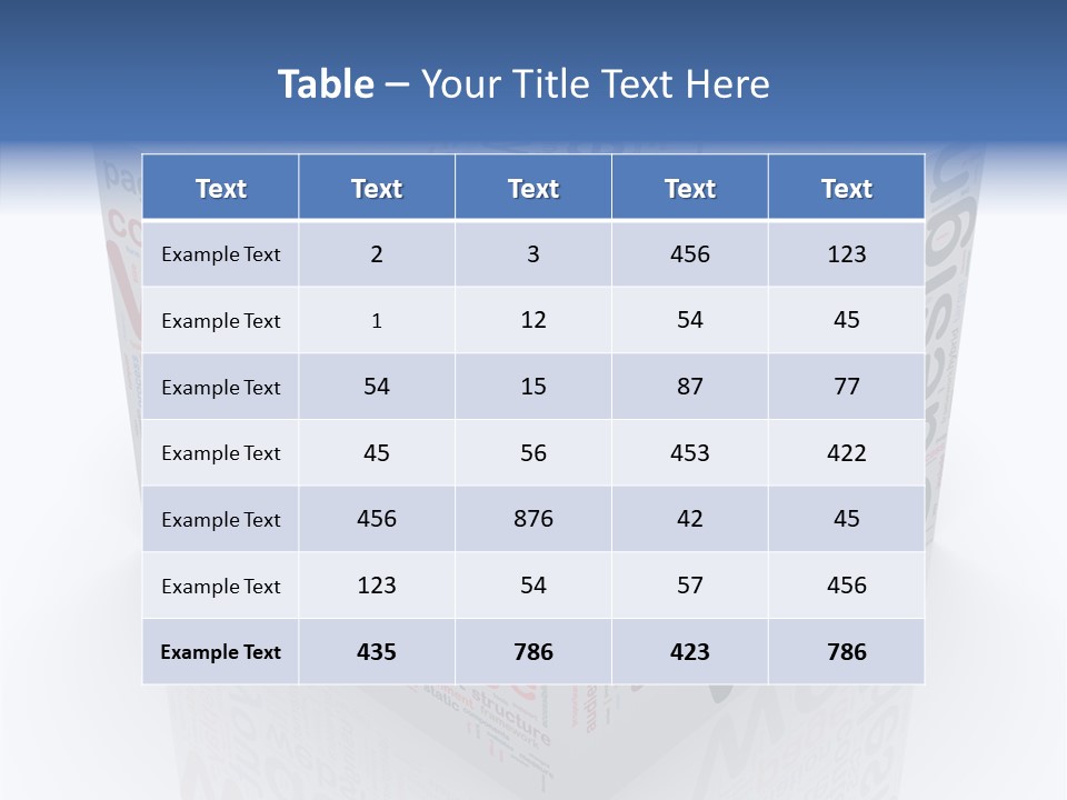 A Cube Shaped Box With The Words Web On It PowerPoint Template