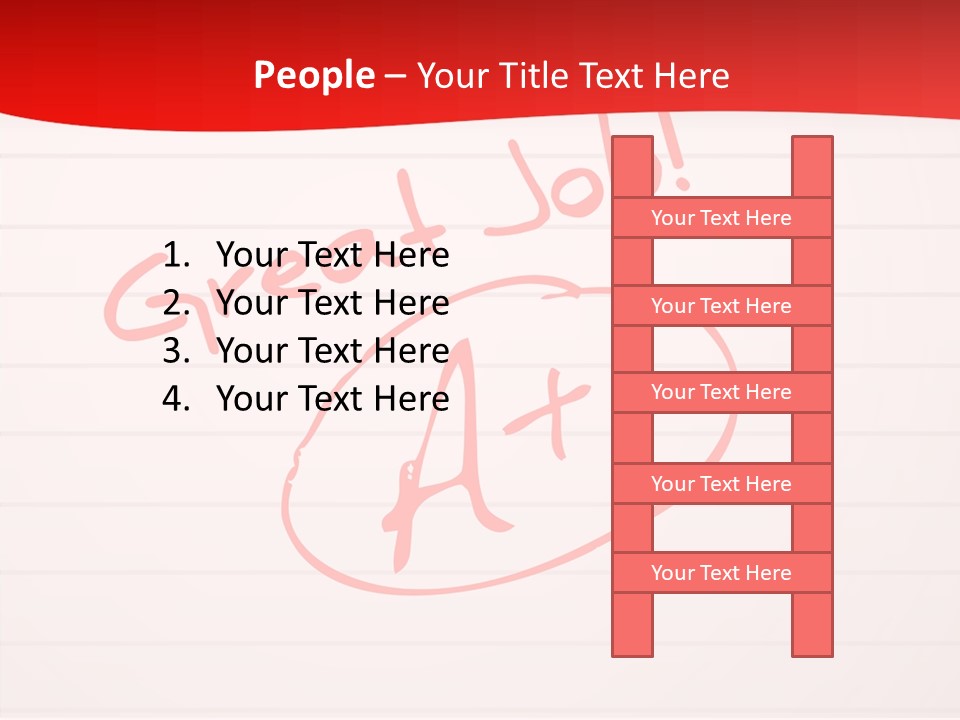 Values Progress Office PowerPoint Template