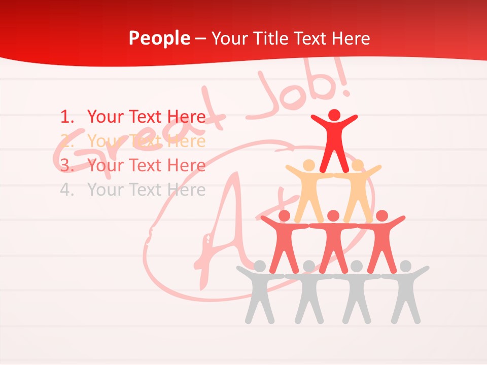 Values Progress Office PowerPoint Template