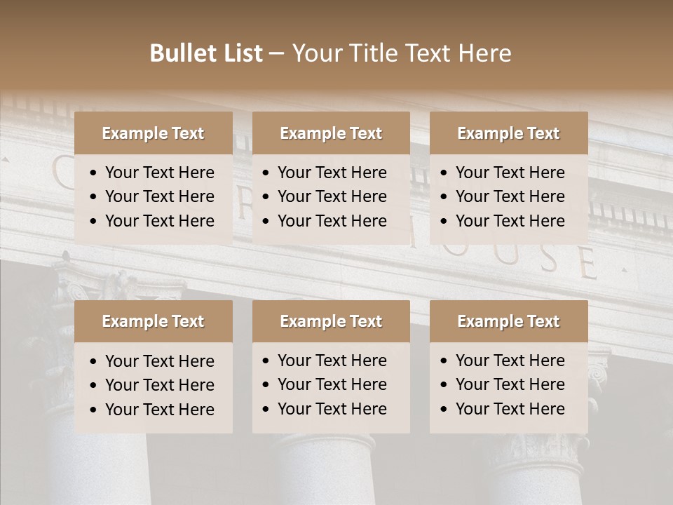 Advocate High Still PowerPoint Template