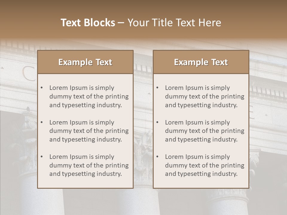 Advocate High Still PowerPoint Template