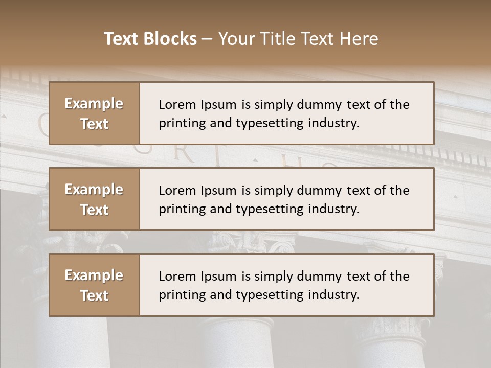 Advocate High Still PowerPoint Template