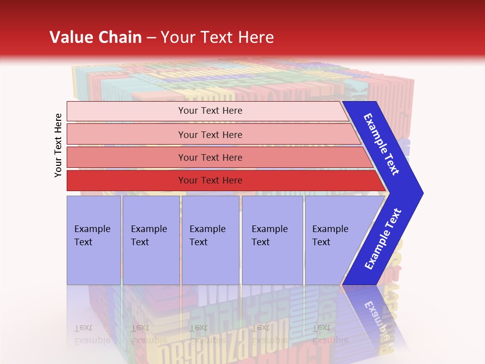Isolated Threedimensional Frame PowerPoint Template