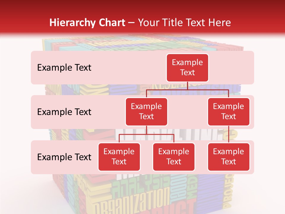 Isolated Threedimensional Frame PowerPoint Template