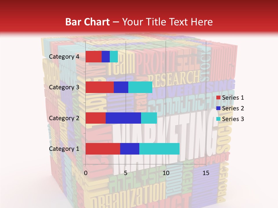 Isolated Threedimensional Frame PowerPoint Template