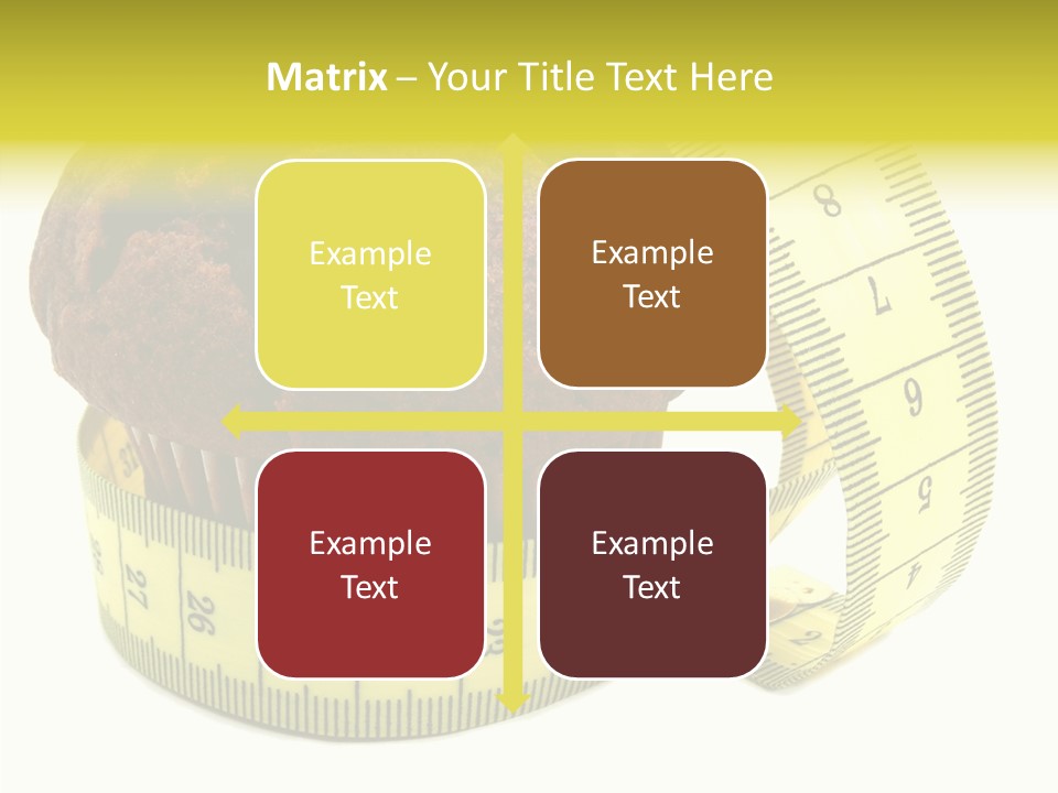 Object Cookie Breakfast PowerPoint Template