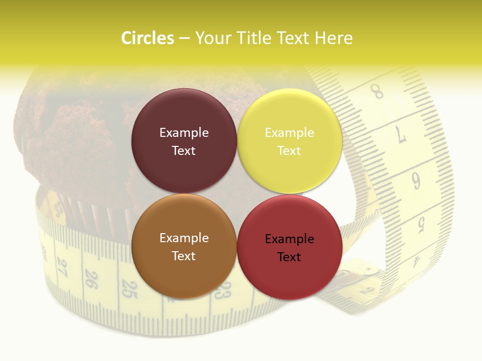 Object Cookie Breakfast PowerPoint Template