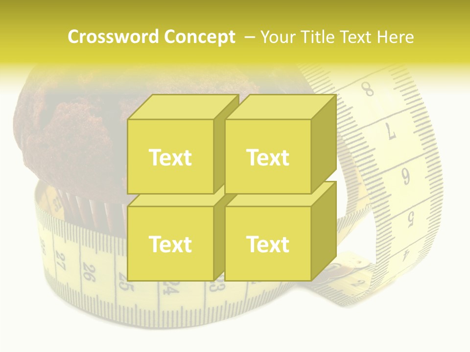 Object Cookie Breakfast PowerPoint Template