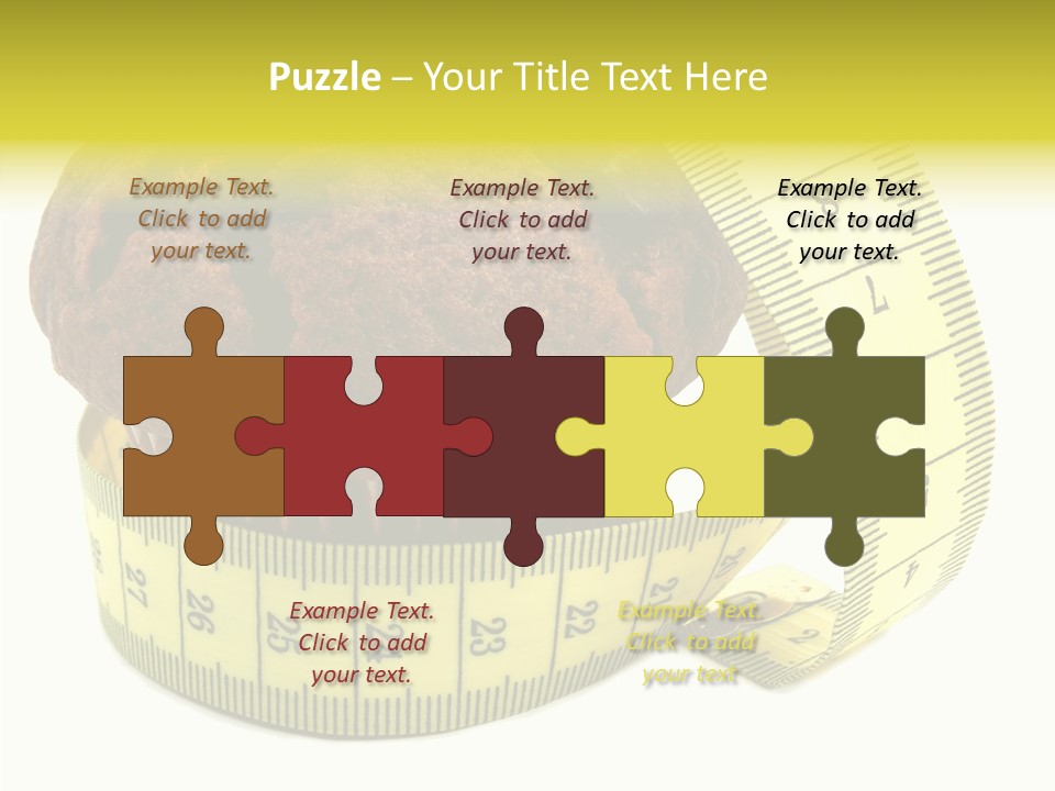 Object Cookie Breakfast PowerPoint Template