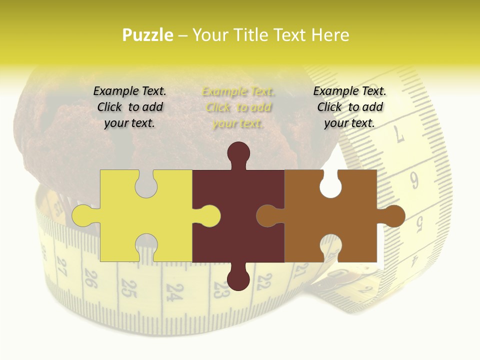 Object Cookie Breakfast PowerPoint Template