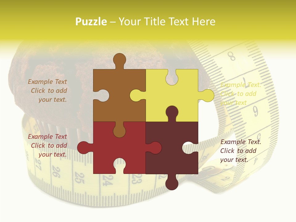 Object Cookie Breakfast PowerPoint Template