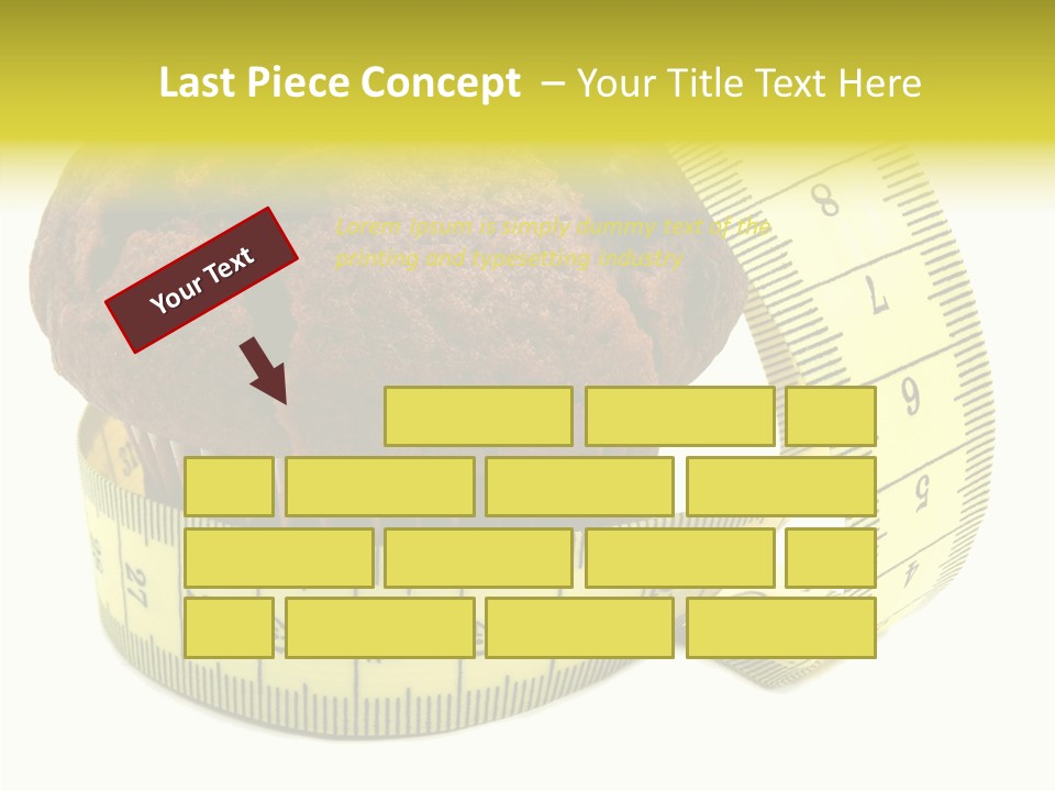 Object Cookie Breakfast PowerPoint Template