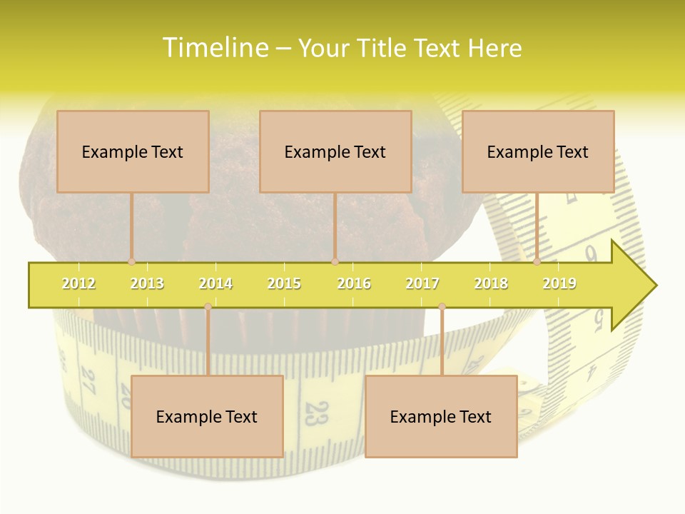 Object Cookie Breakfast PowerPoint Template