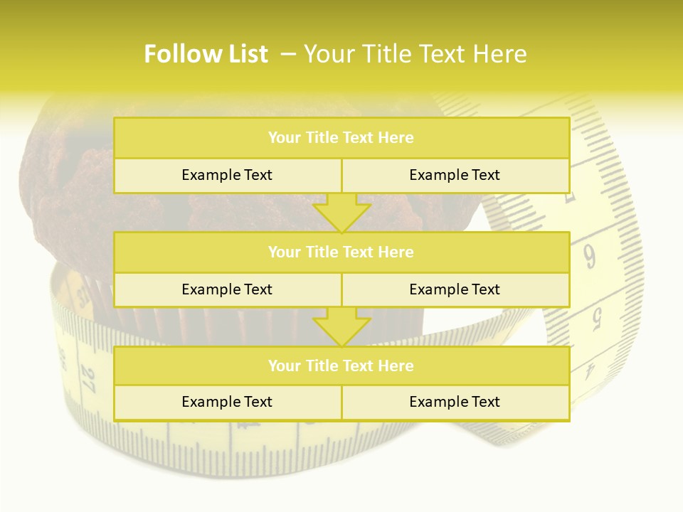 Object Cookie Breakfast PowerPoint Template