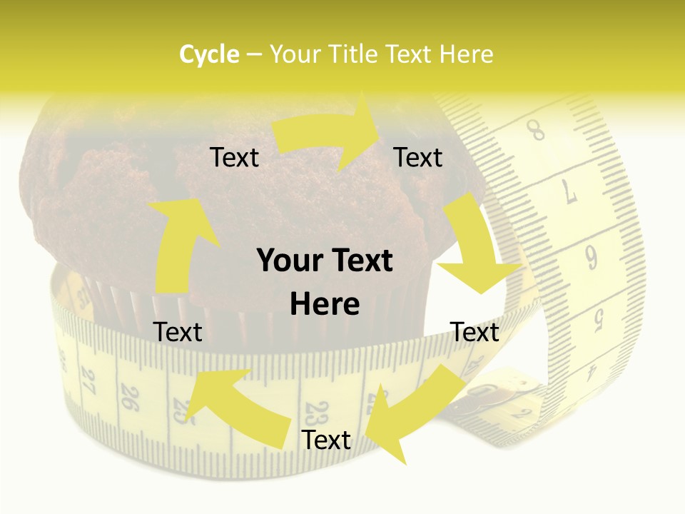 Object Cookie Breakfast PowerPoint Template