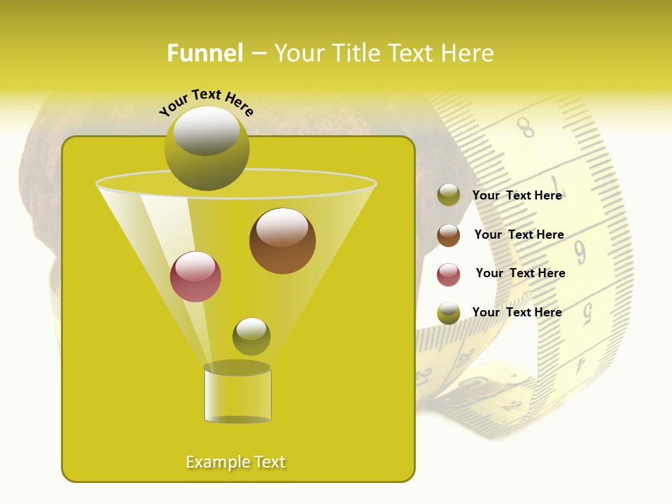 Object Cookie Breakfast PowerPoint Template
