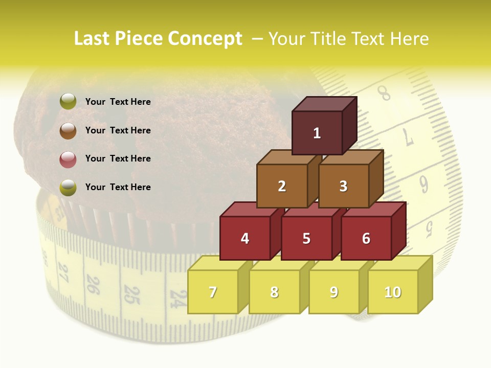 Object Cookie Breakfast PowerPoint Template