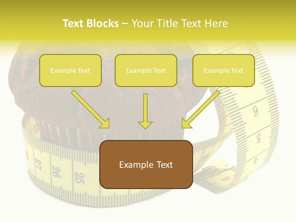 Object Cookie Breakfast PowerPoint Template