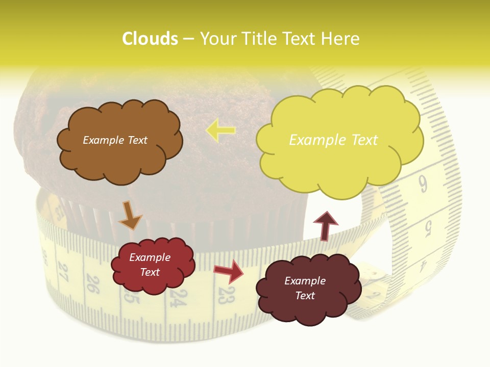 Object Cookie Breakfast PowerPoint Template