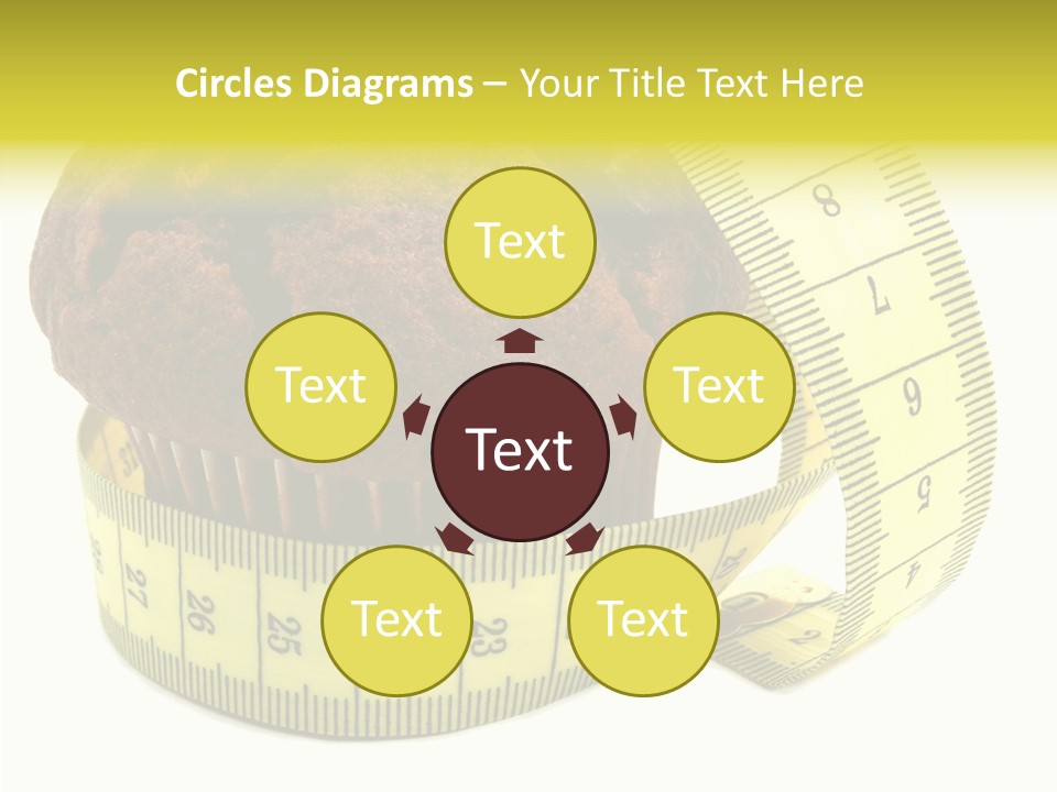 Object Cookie Breakfast PowerPoint Template