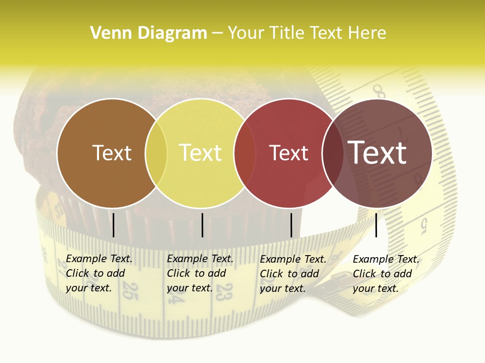 Object Cookie Breakfast PowerPoint Template
