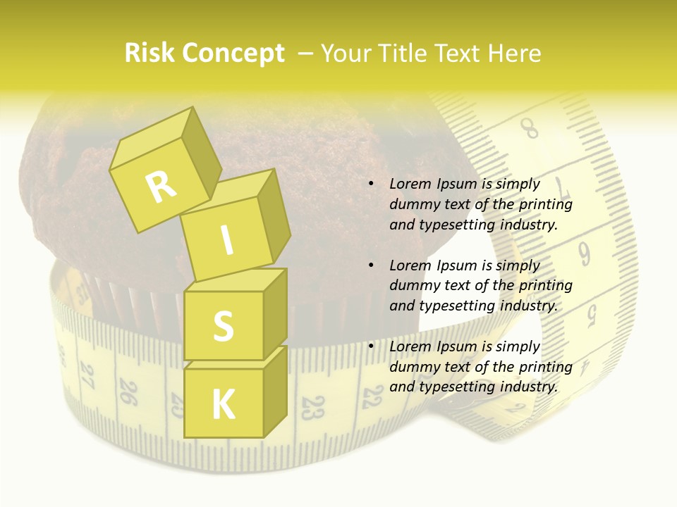 Object Cookie Breakfast PowerPoint Template