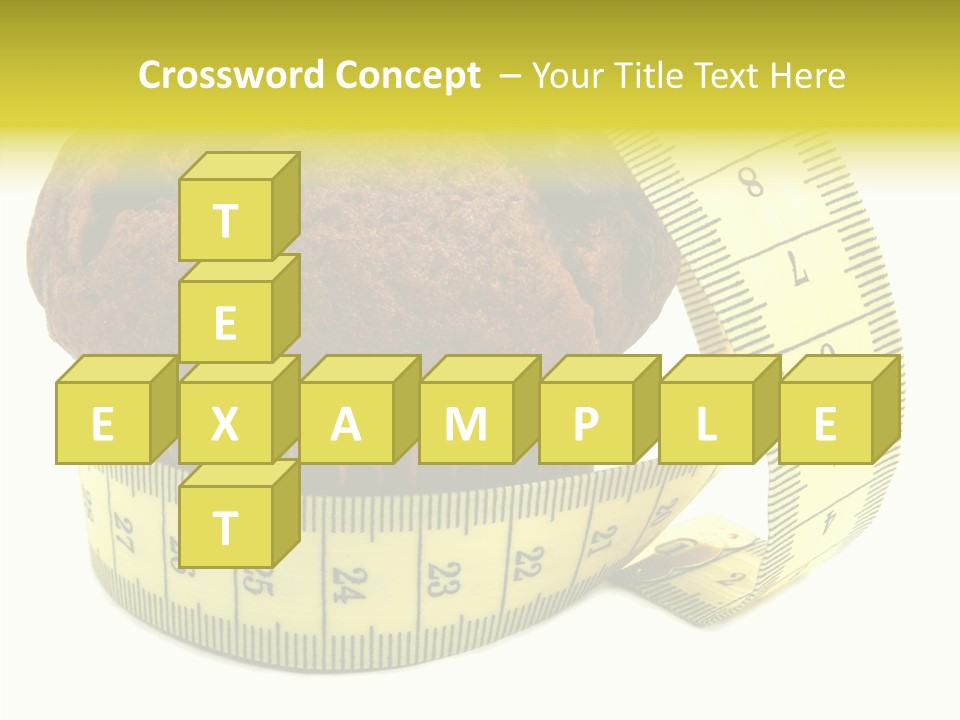 Object Cookie Breakfast PowerPoint Template